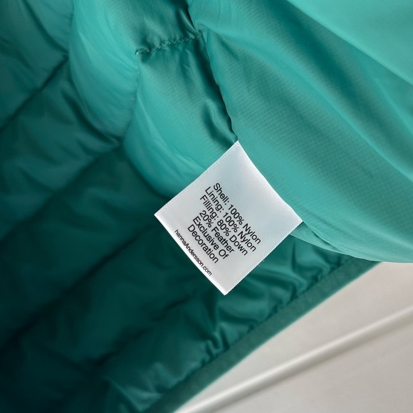Hanna Andersson Unisex Superlight Down Insulated Puffer Vest in Trek Teal Sz 6-7 - Picture 8 of 10